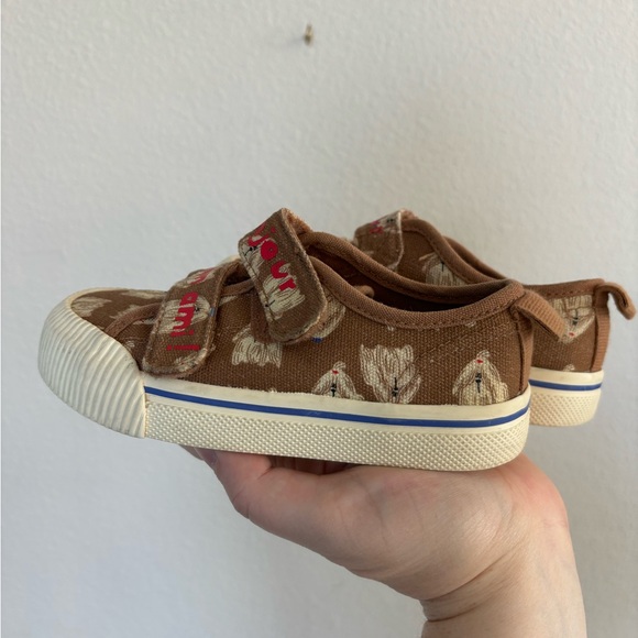 H&M Brown Kids Shoes with Velcro Straps - Picture 4 of 4